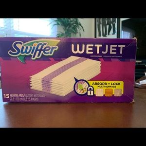 Swiffer Wetjet 15 mopping pads